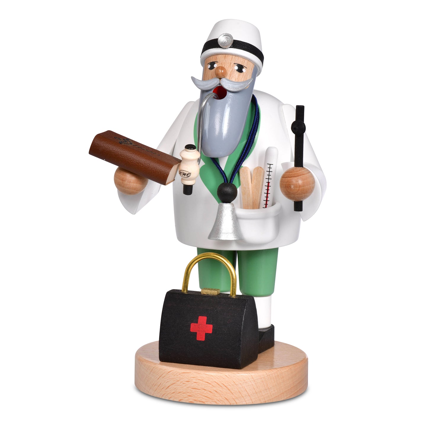 Räuchermann Doktor, 19 cm