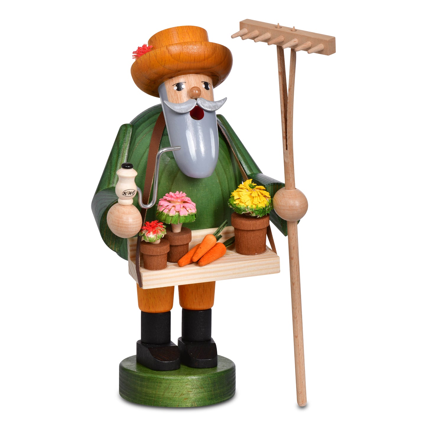 Räuchermann Gärtner, 20 cm