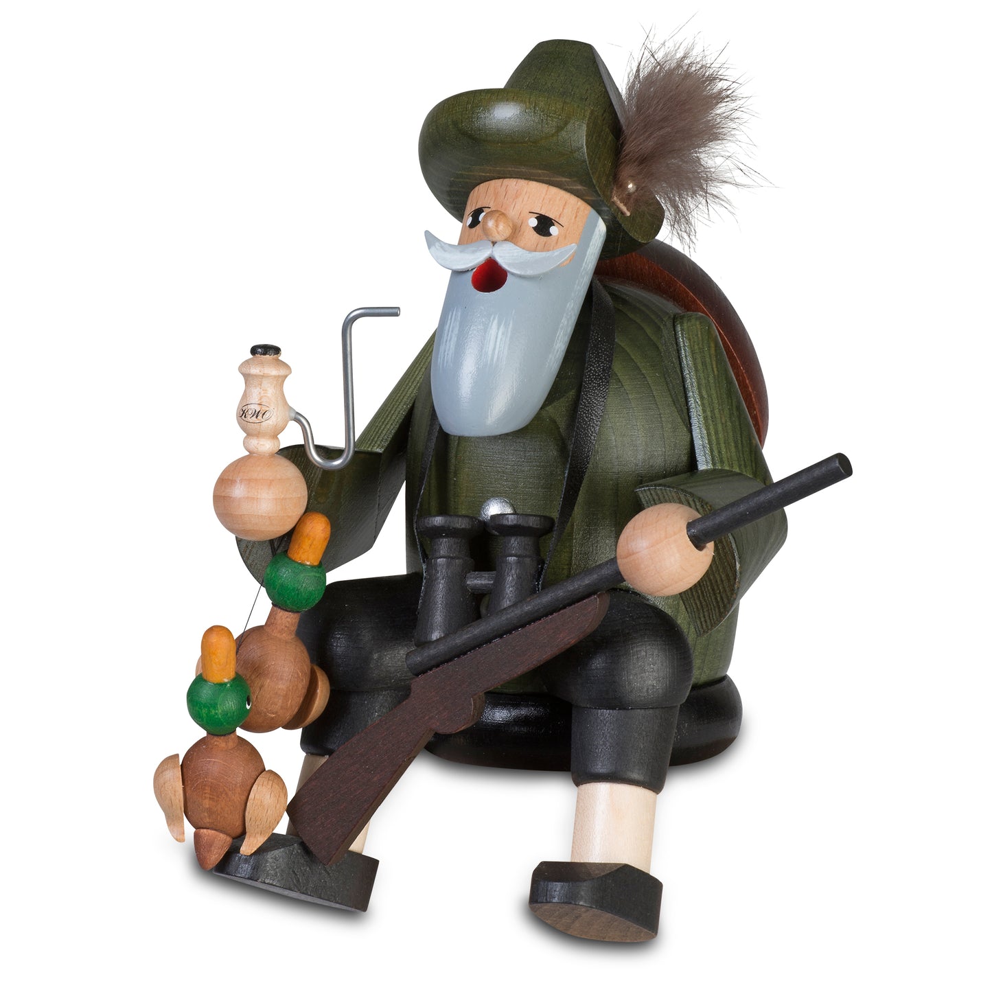 Räuchermann Kantenhocker - Förster, 15 cm