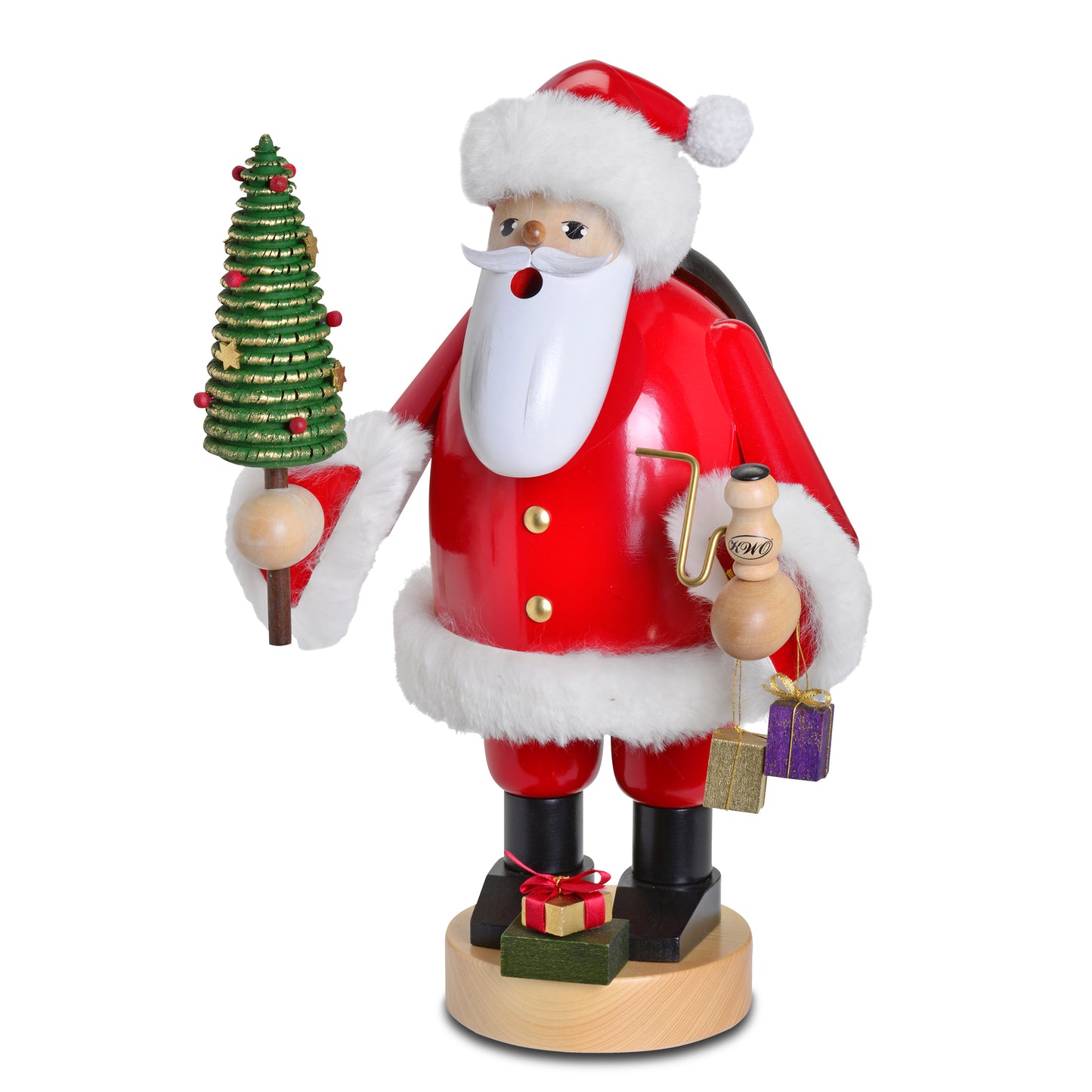 Räuchermann Weihnachtsmann, 36 cm