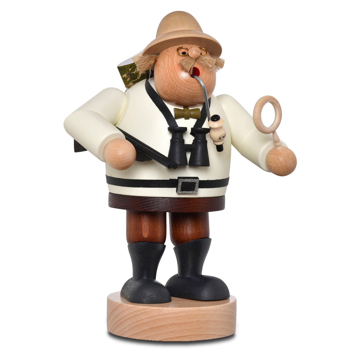 Räuchermann Entdecker, 21 cm