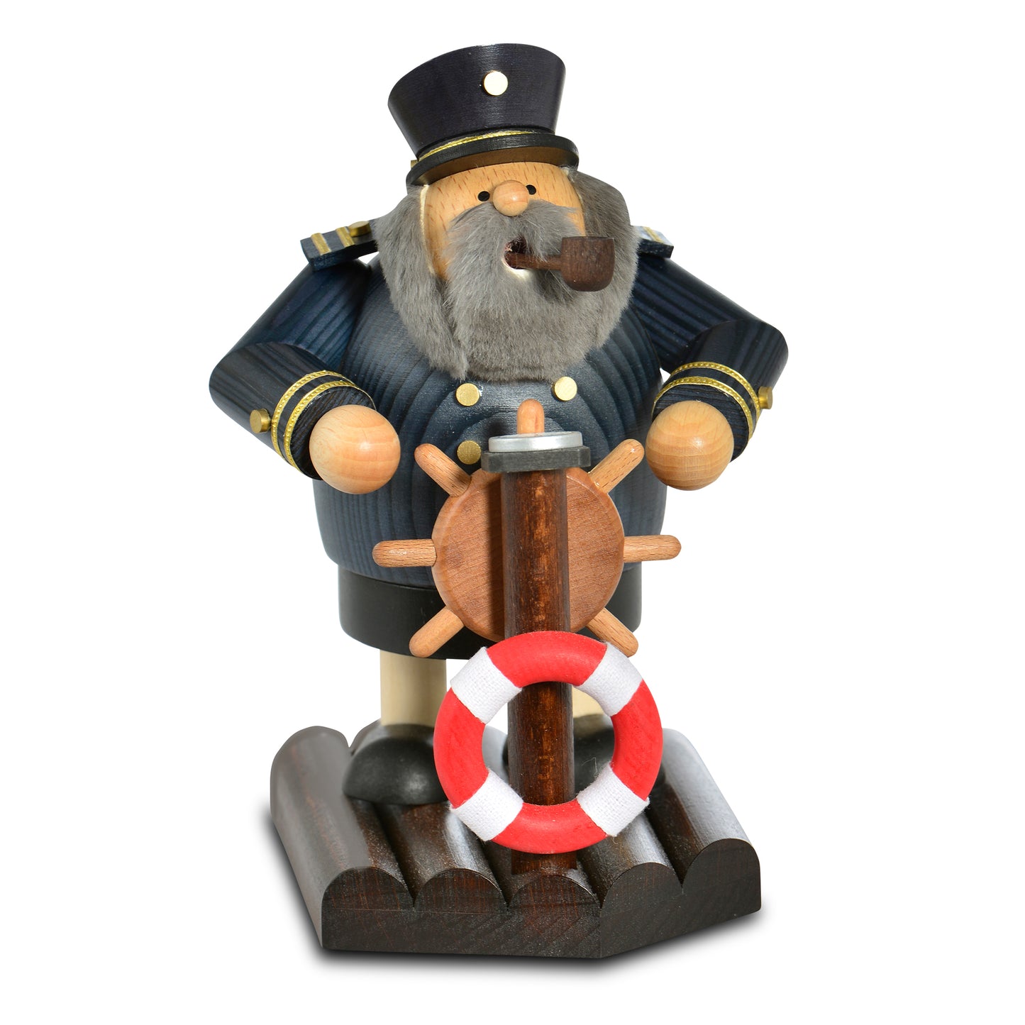 Räuchermann Kapitän, 20 cm