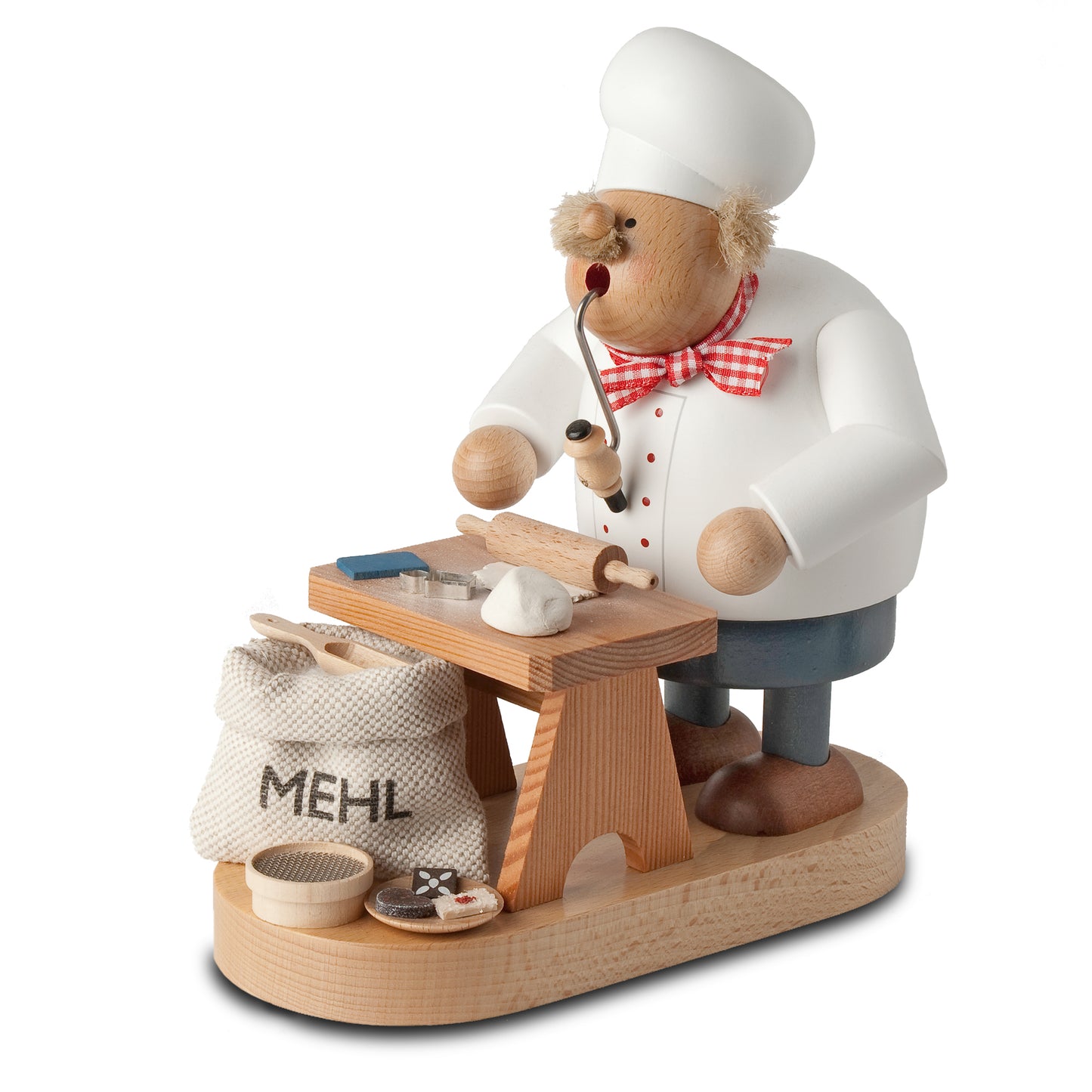 Räuchermann Weihnachtsbäcker, 19 cm