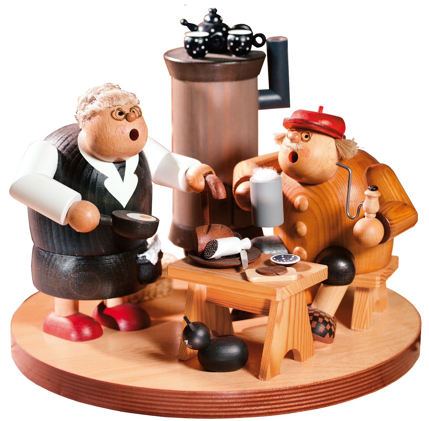 Räuchermann Bauernstube, 22 cm