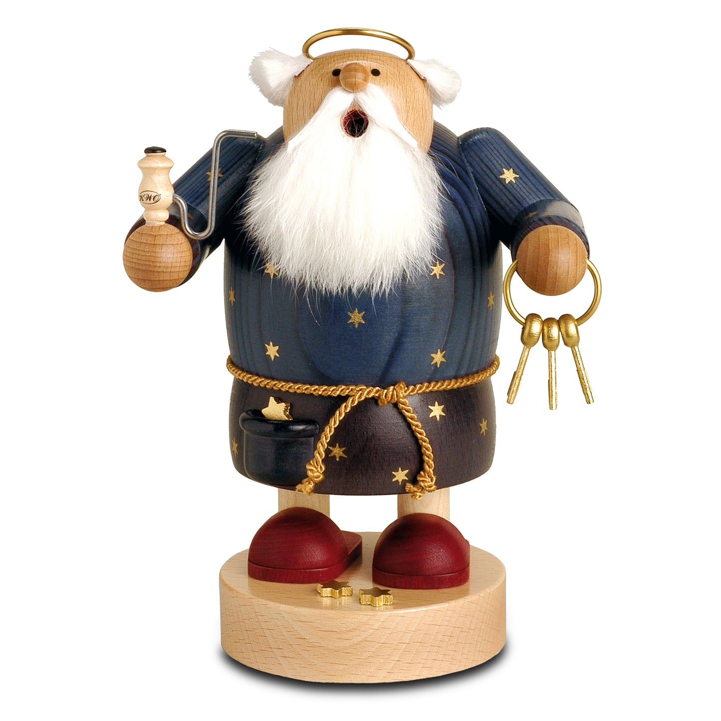 Räuchermann Petrus, 19 cm