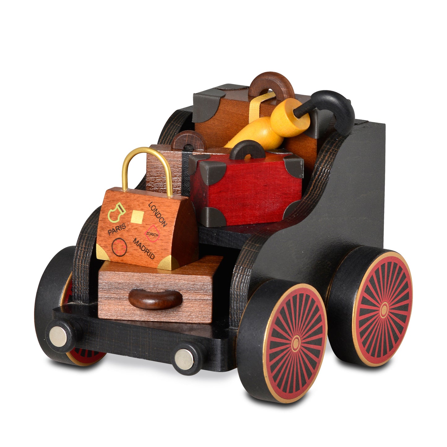 Gepäckwagen für Eisenbahn, 12 cm