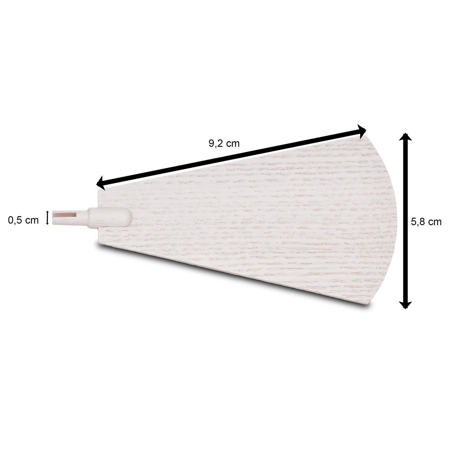 Flügel für Pyramide Art.-Nr. 70071, weiß lasiert