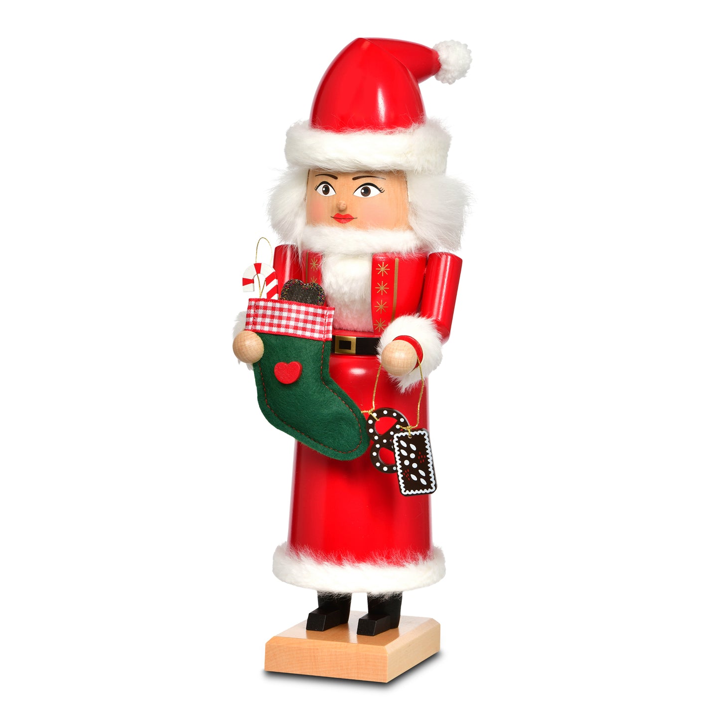 Nussknacker Mrs. Santa, 29 cm