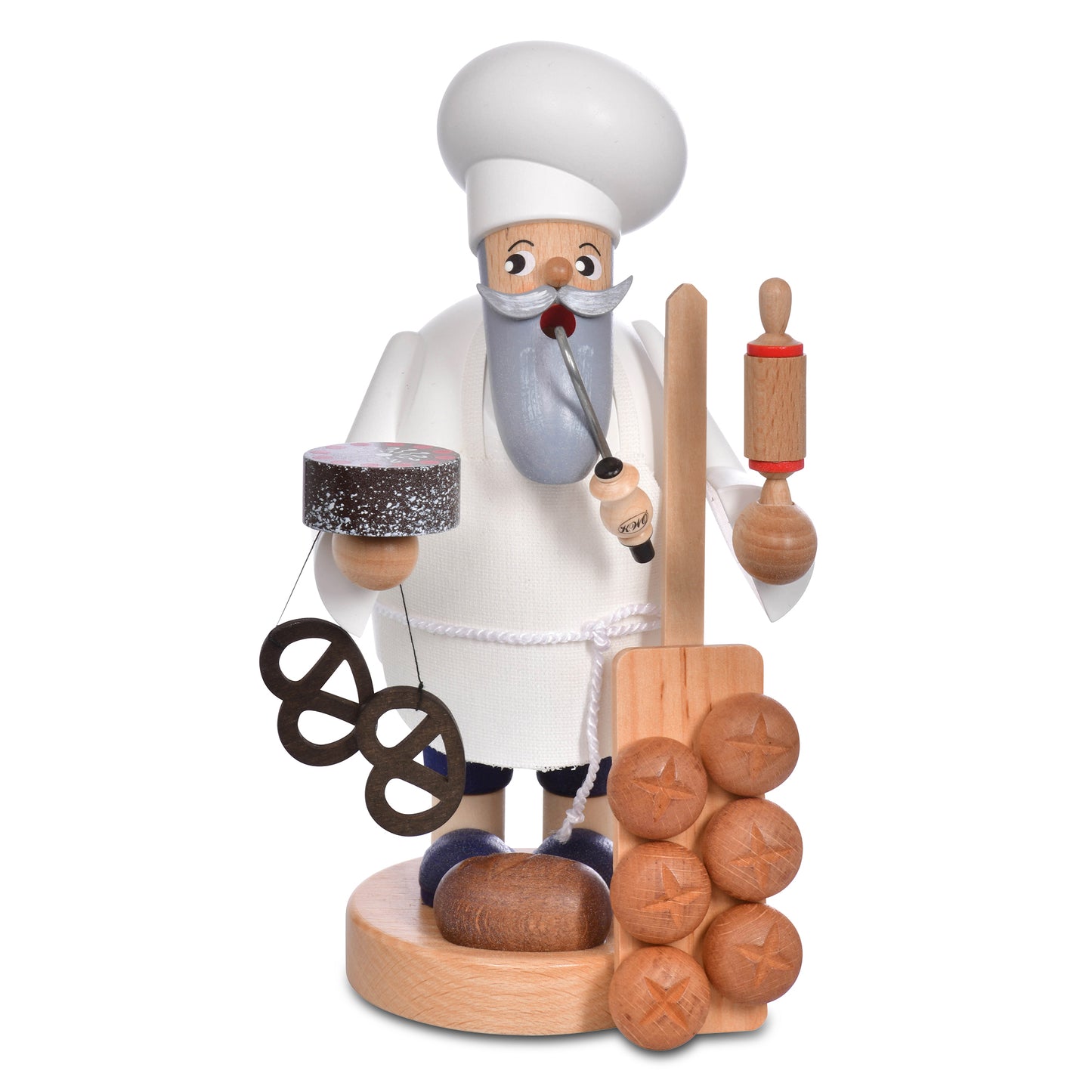 Räuchermann Bäcker, 21 cm