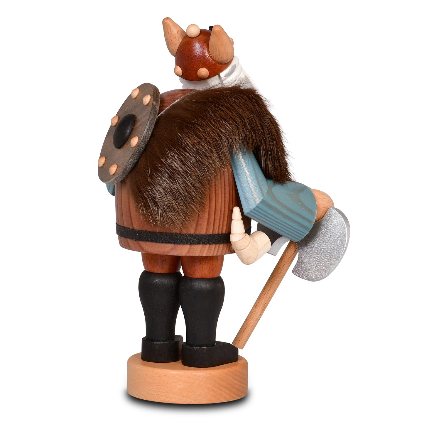 Räuchermann Wikinger, 18 cm - aus dem Erzgebirge von KWO