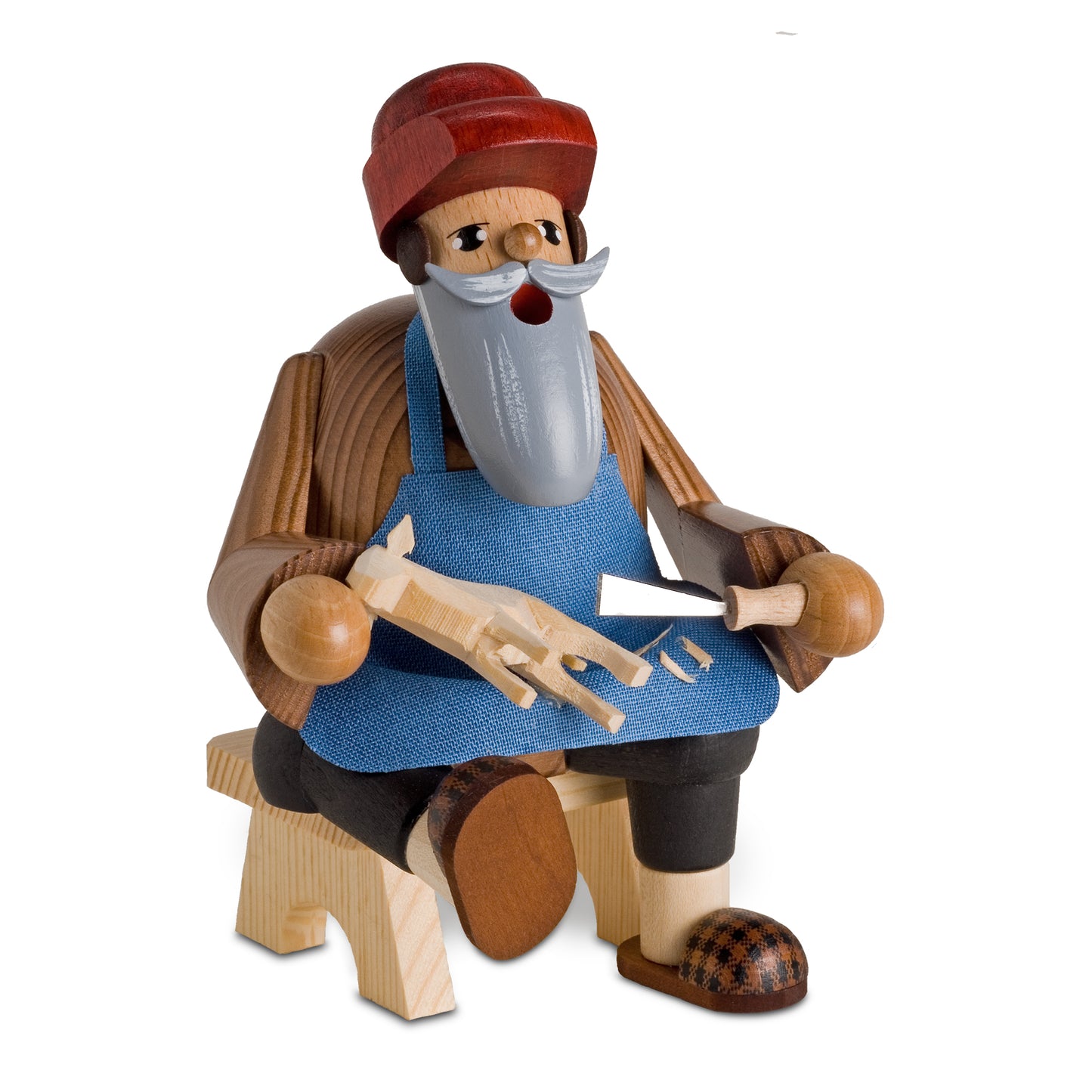 Räuchermann Schnitzer, 16 cm