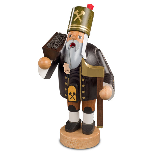 Räuchermann Bergmann mit Erzkiste, 20 cm