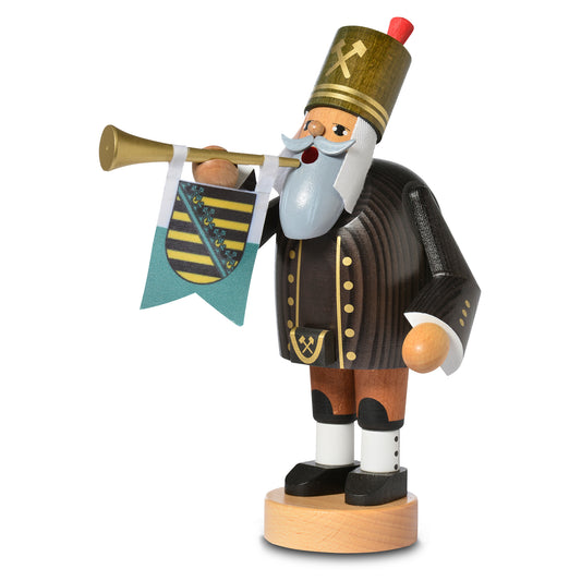 Räuchermann mit Trompete, 20 cm