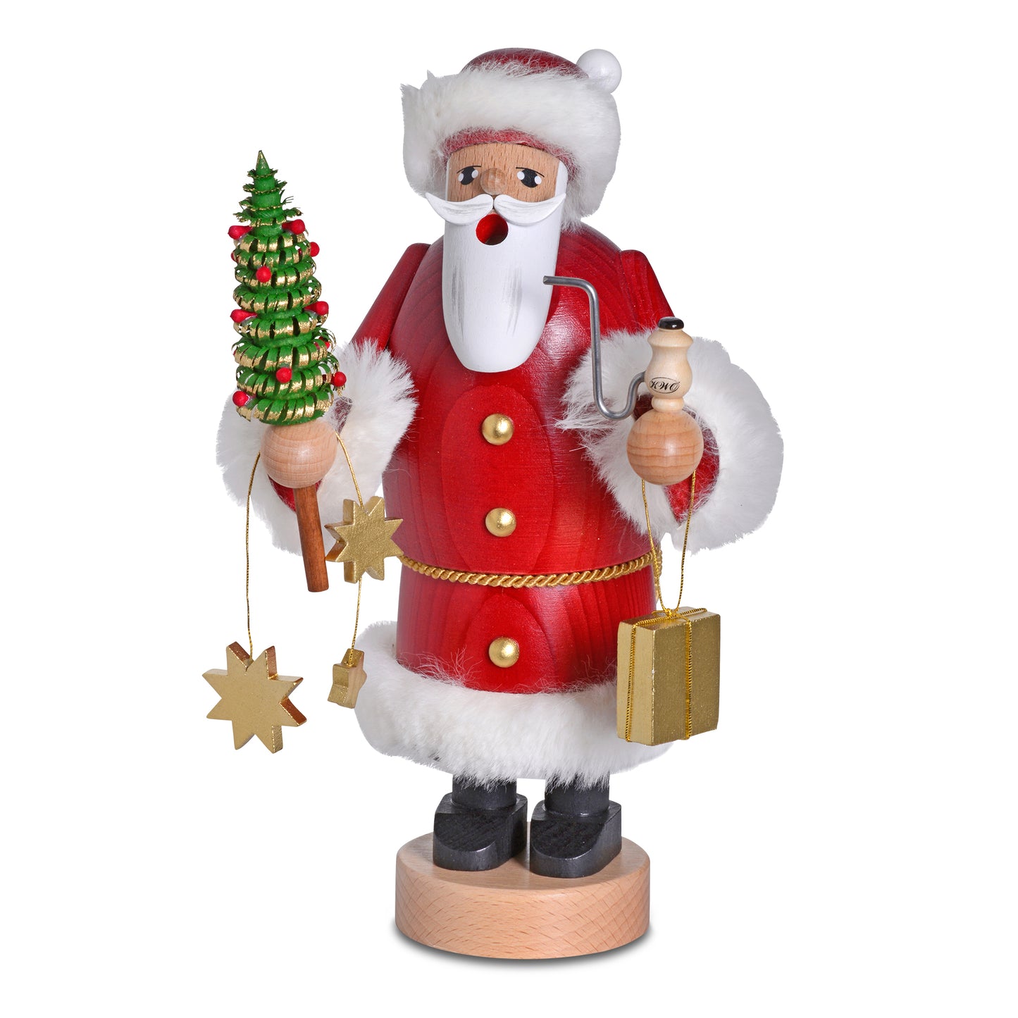 Räuchermann Weihnachtsmann, 22 cm