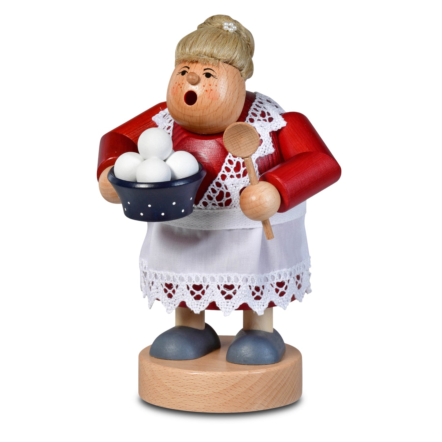 Räuchermann Kloßfrau, 20 cm