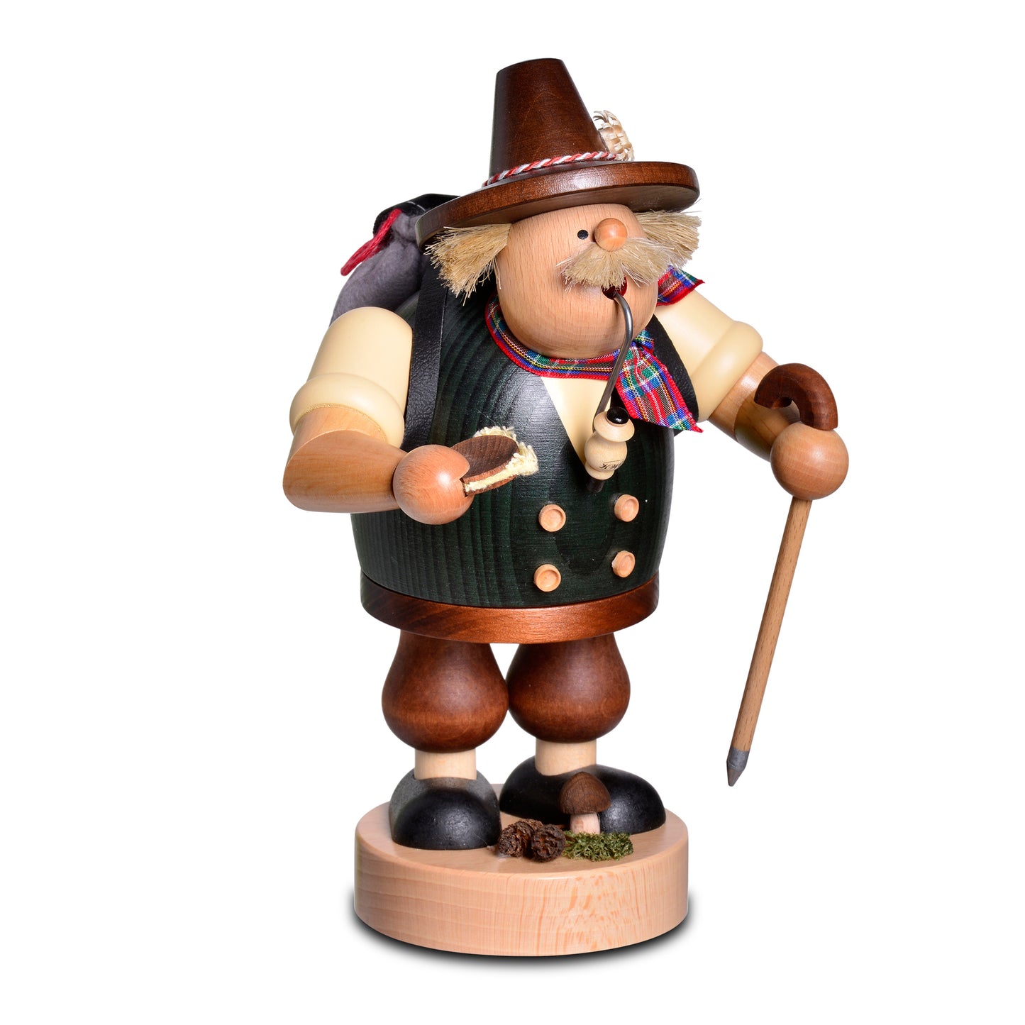 Räuchermann Wanderer, 21,5 cm