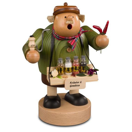 Räuchermann Gewürzhändler, 18 cm
