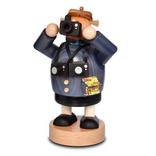 Räuchermann Fotograf, 15 cm