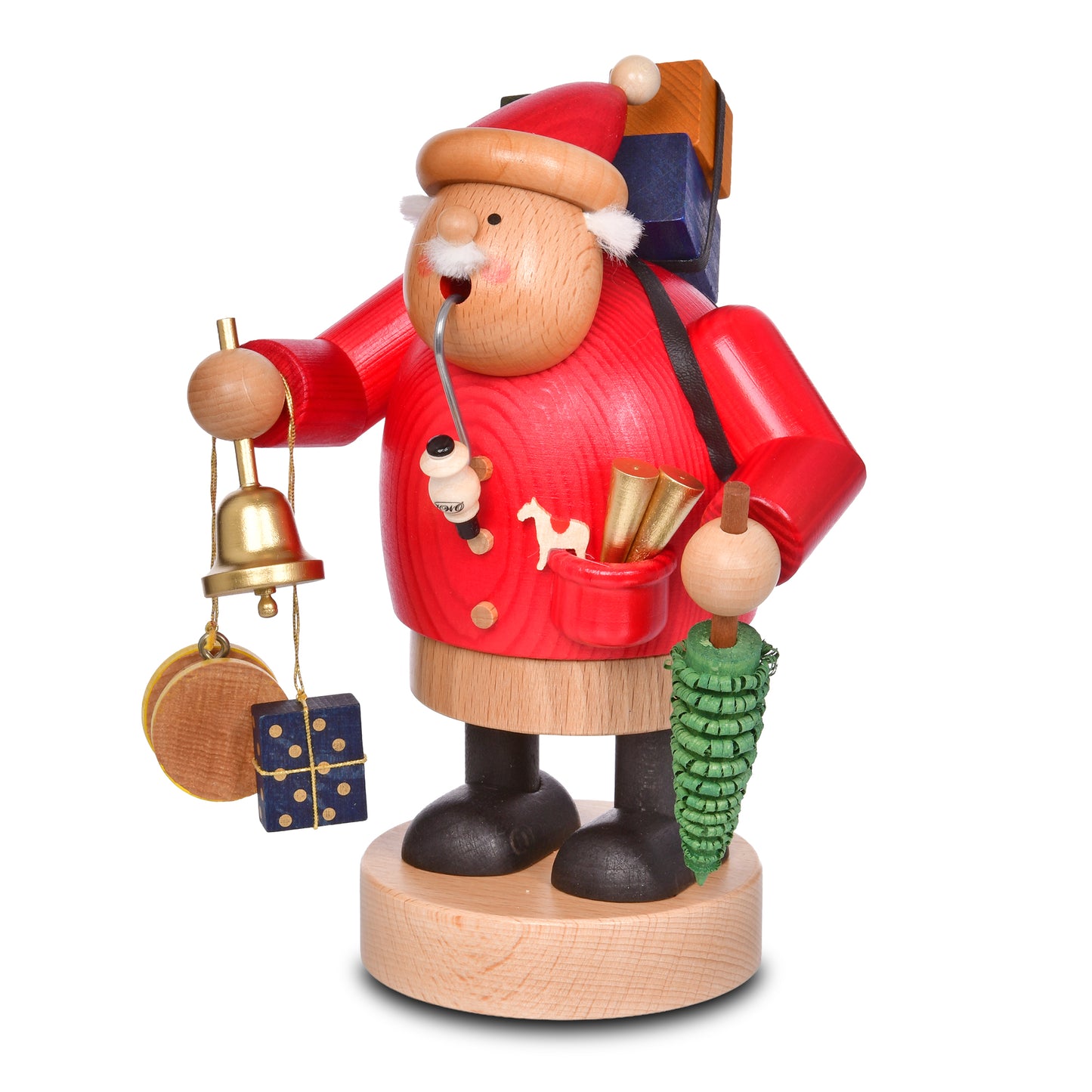 Räuchermann Weihnachtsmann, 18 cm