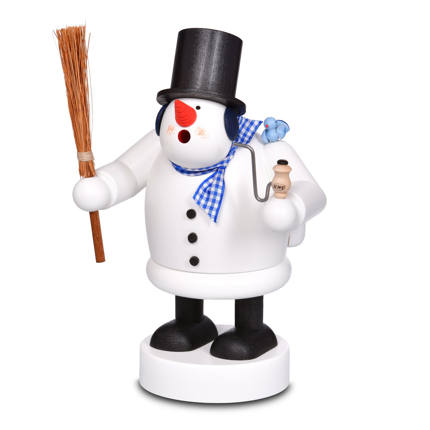 Räuchermann Schneemann, 20 cm