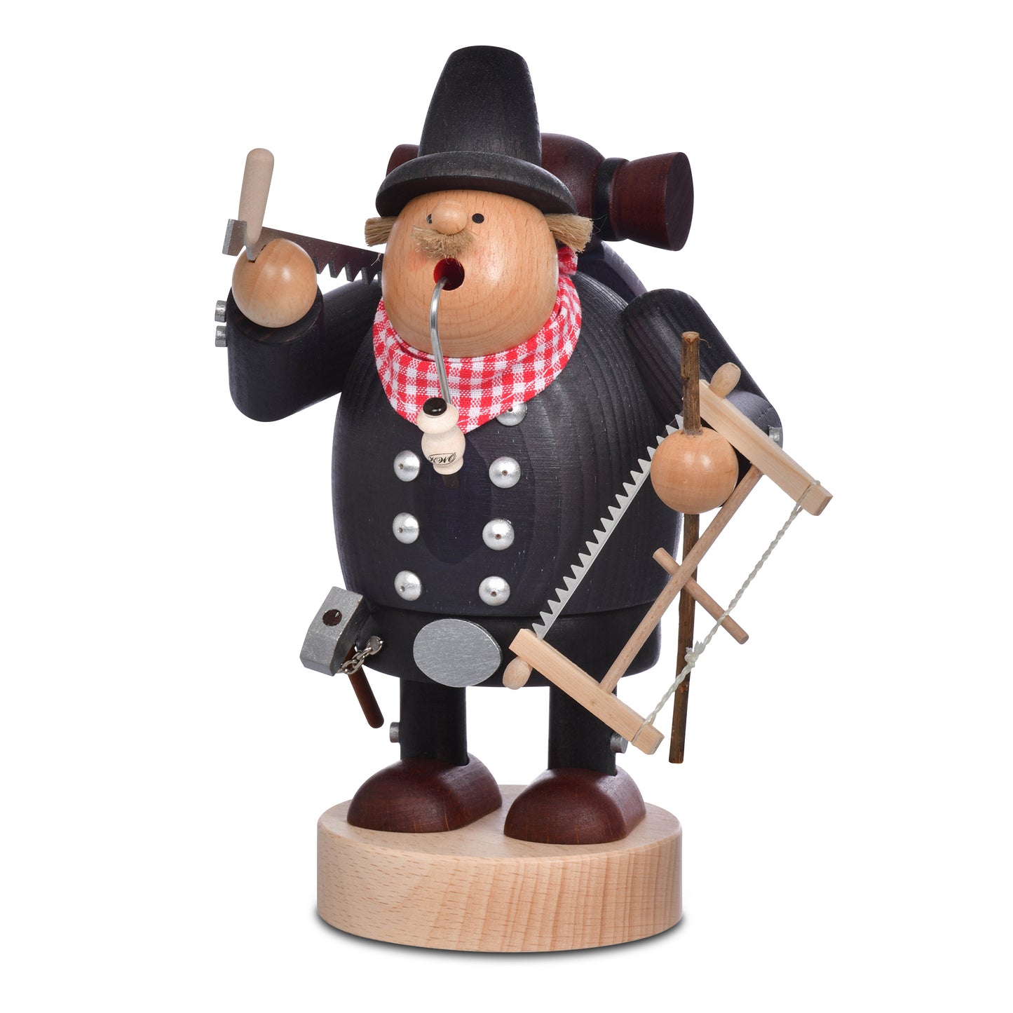 Räuchermann Zimmermann, 21 cm