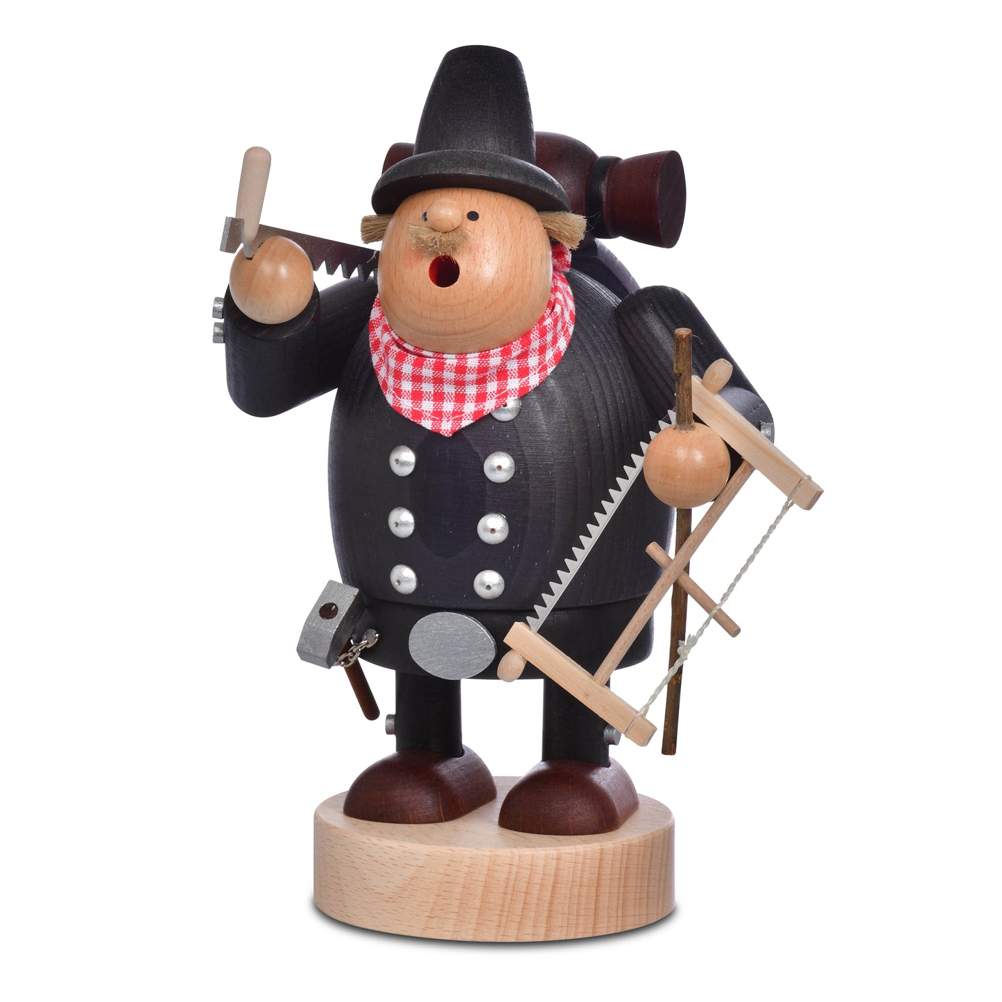 Räuchermann Zimmermann, 21 cm