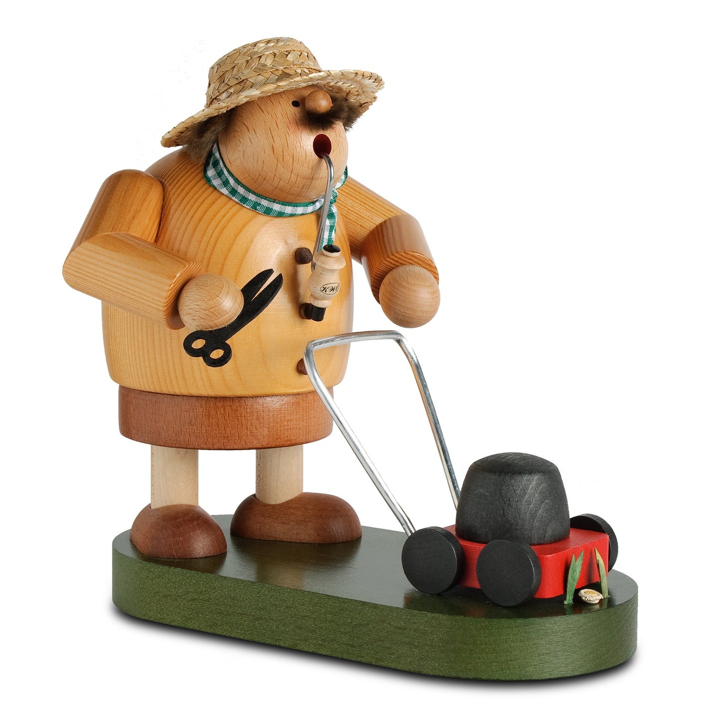 Räuchermann Hobbygärtner, 18 cm