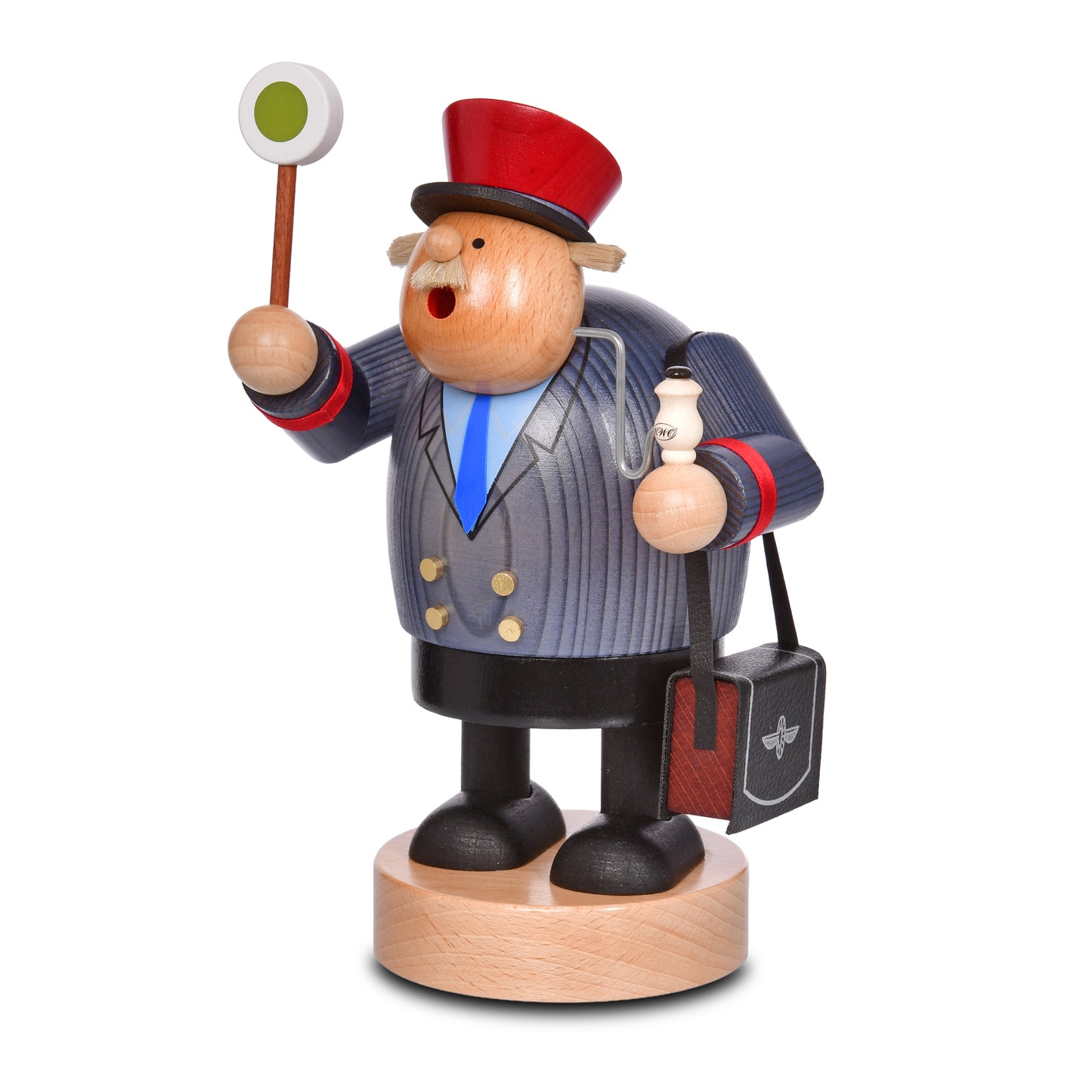 Räuchermann Eisenbahner, 20 cm