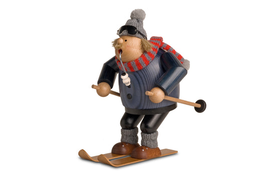 Räuchermann Abfahrtsläufer, 20 cm