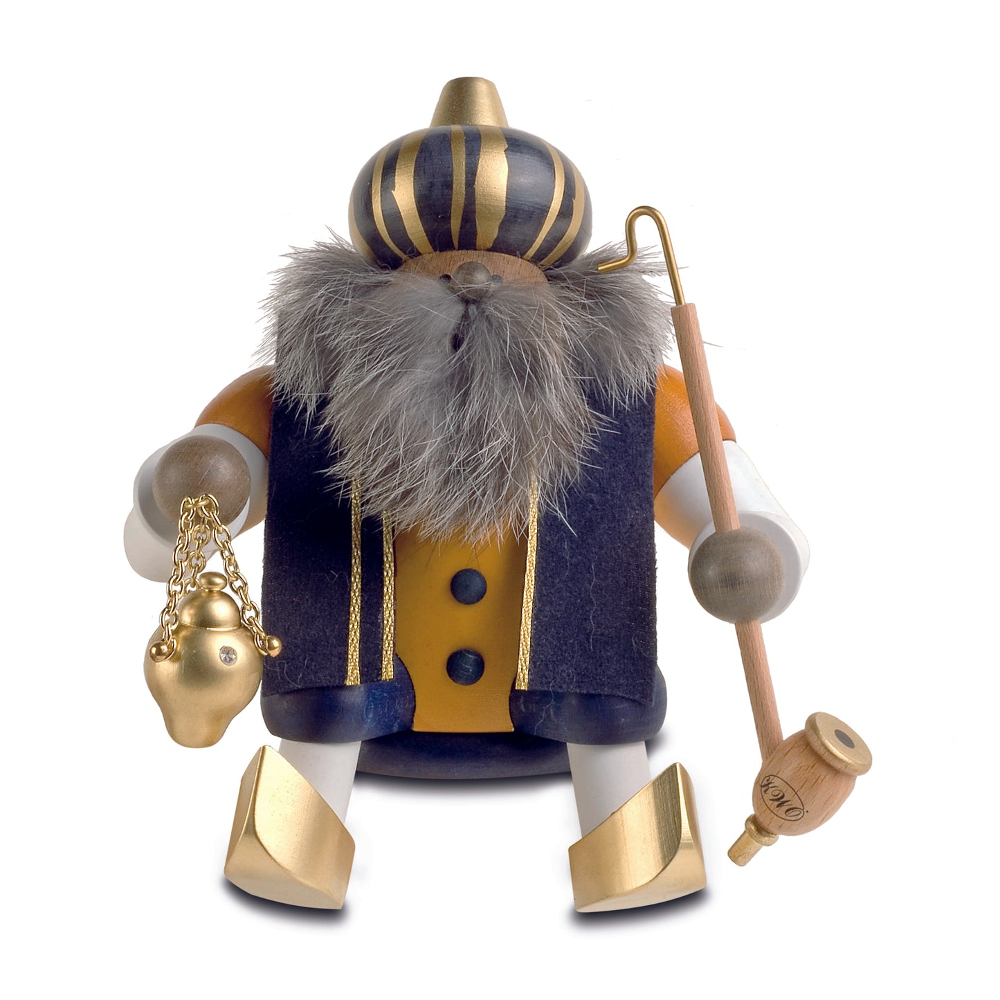 Räuchermann Kantenhocker - Melchior, 18 cm