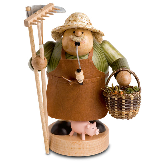 Räuchermann Bauer, 20 cm