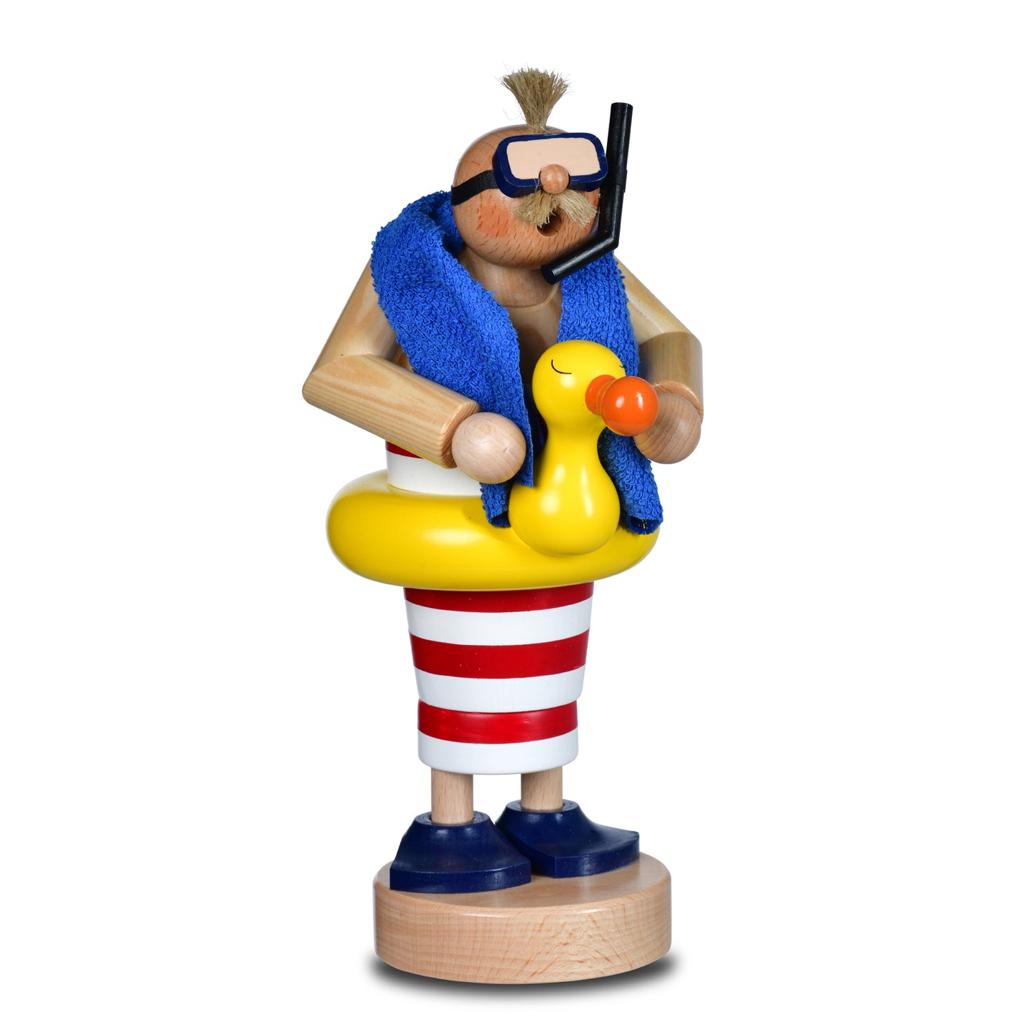 Räuchermann Schwimmer, 25 cm