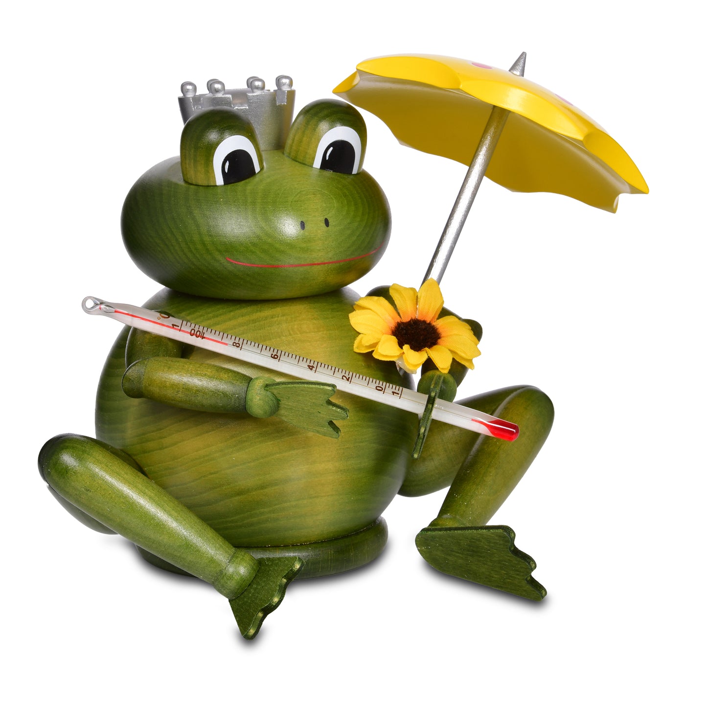 Räuchermann Wetterfrosch, 14 cm