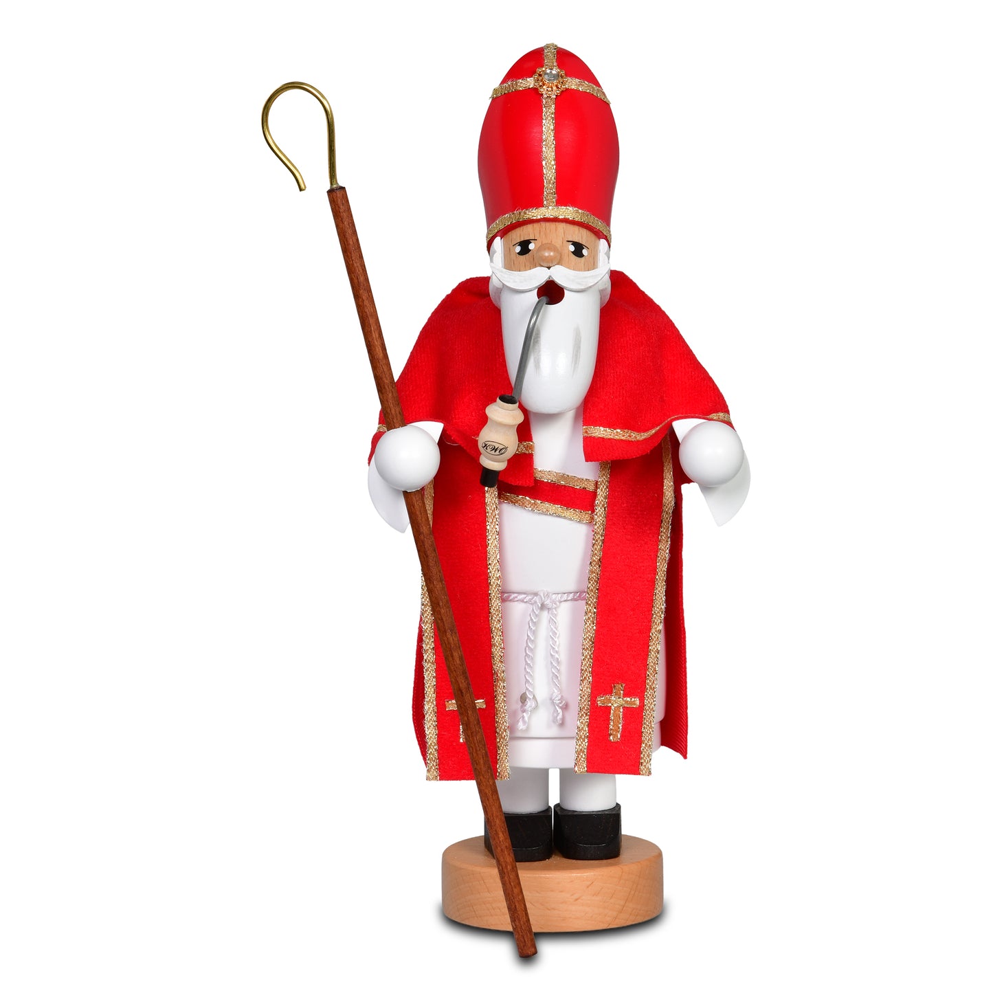Räuchermann Heiliger St. Nikolaus - aus dem Erzgebirge von KWO