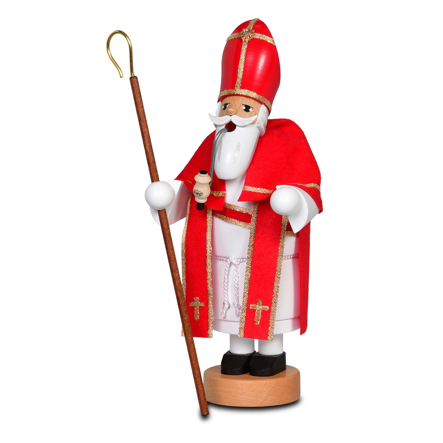 Räuchermann Heiliger St. Nikolaus - aus dem Erzgebirge von KWO