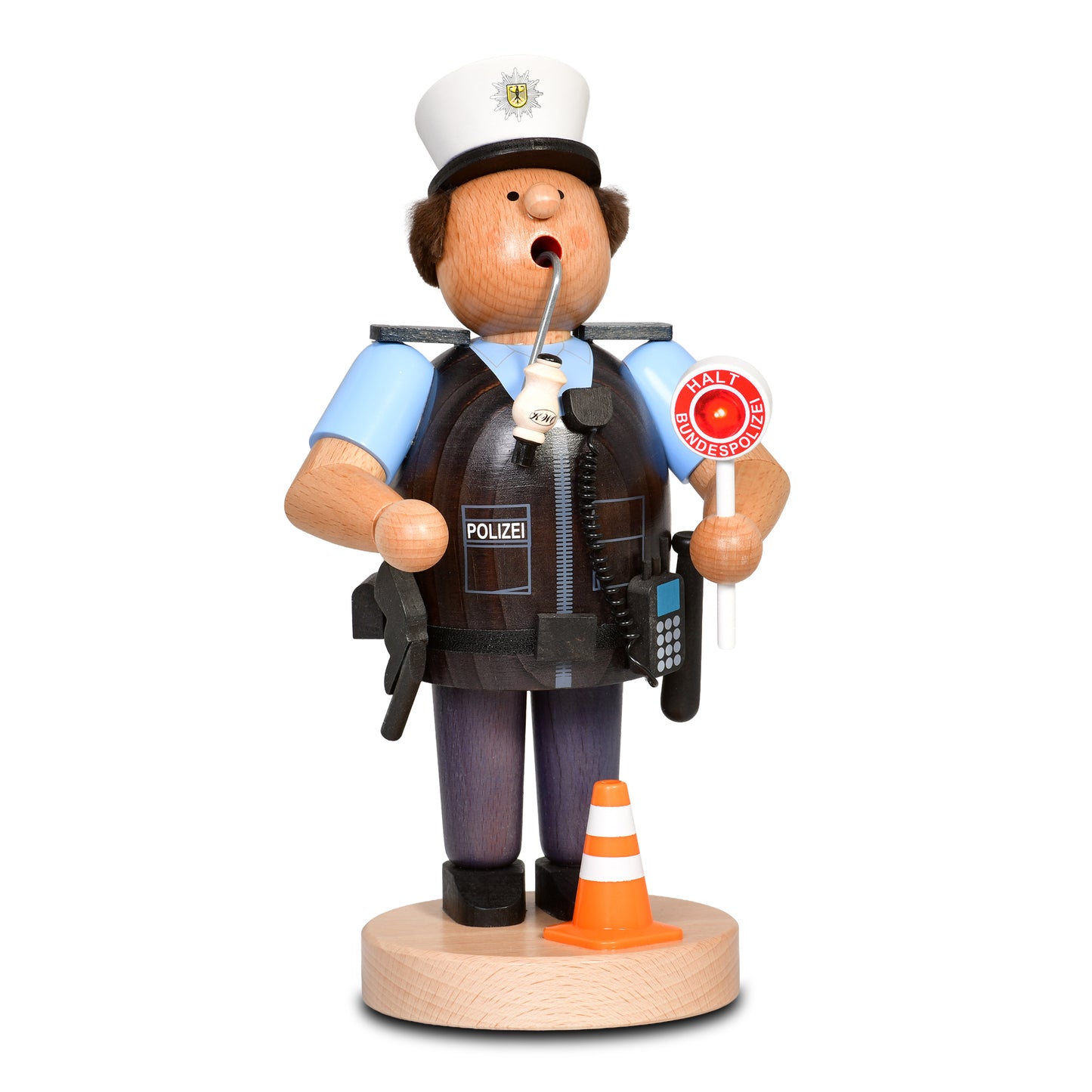 Polizeikommissar, 21 cm - aus dem Erzgebirge von KWO