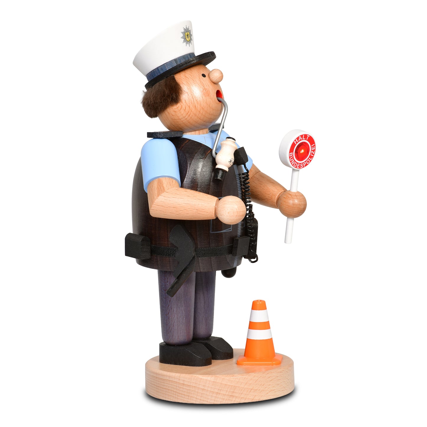 Polizeikommissar, 21 cm - aus dem Erzgebirge von KWO