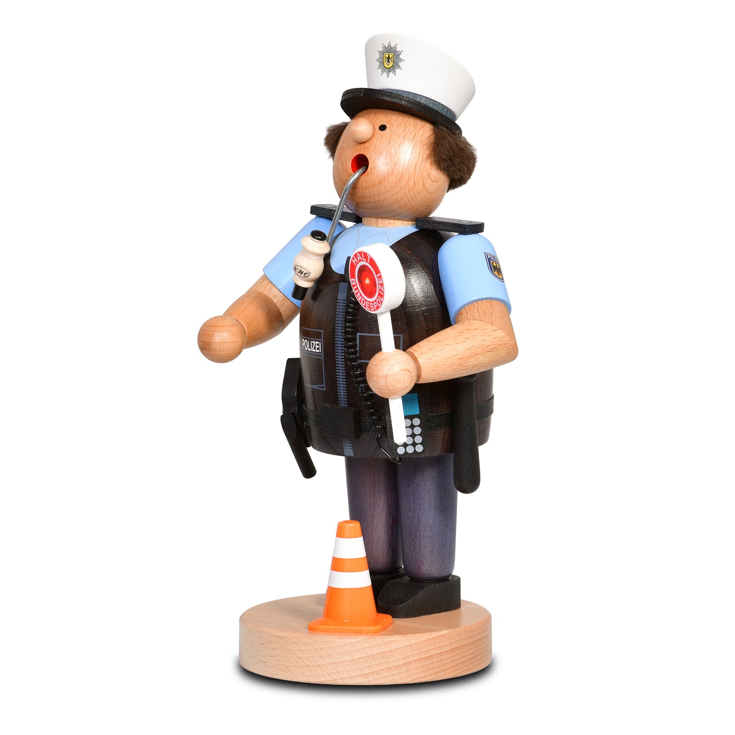 Polizeikommissar, 21 cm - aus dem Erzgebirge von KWO