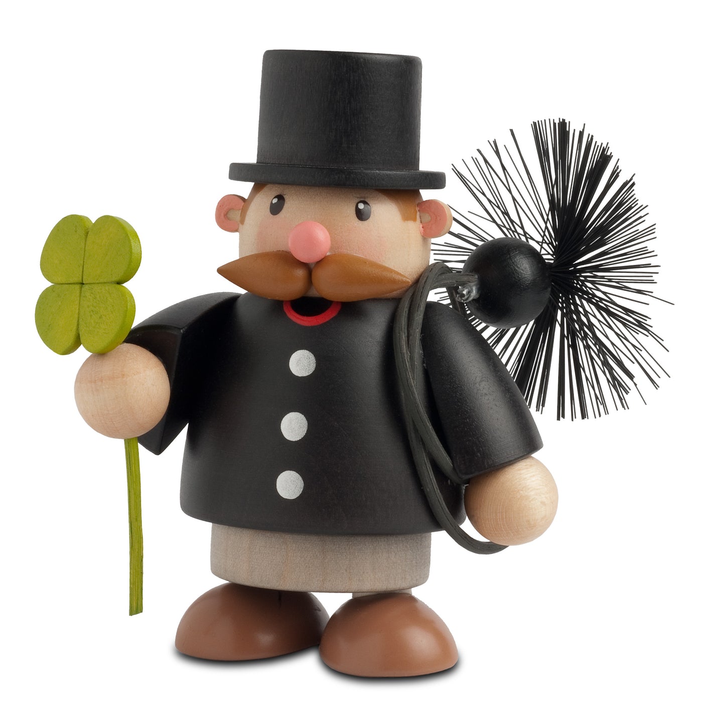 Räuchermann Schornsteinfeger mini, 9 cm