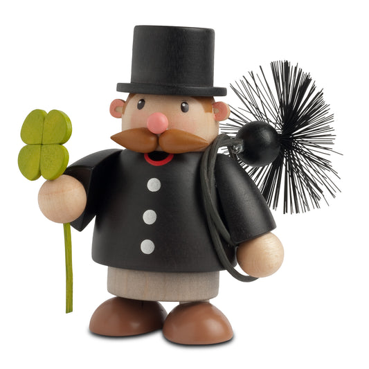 Räuchermann Schornsteinfeger mini, 9 cm