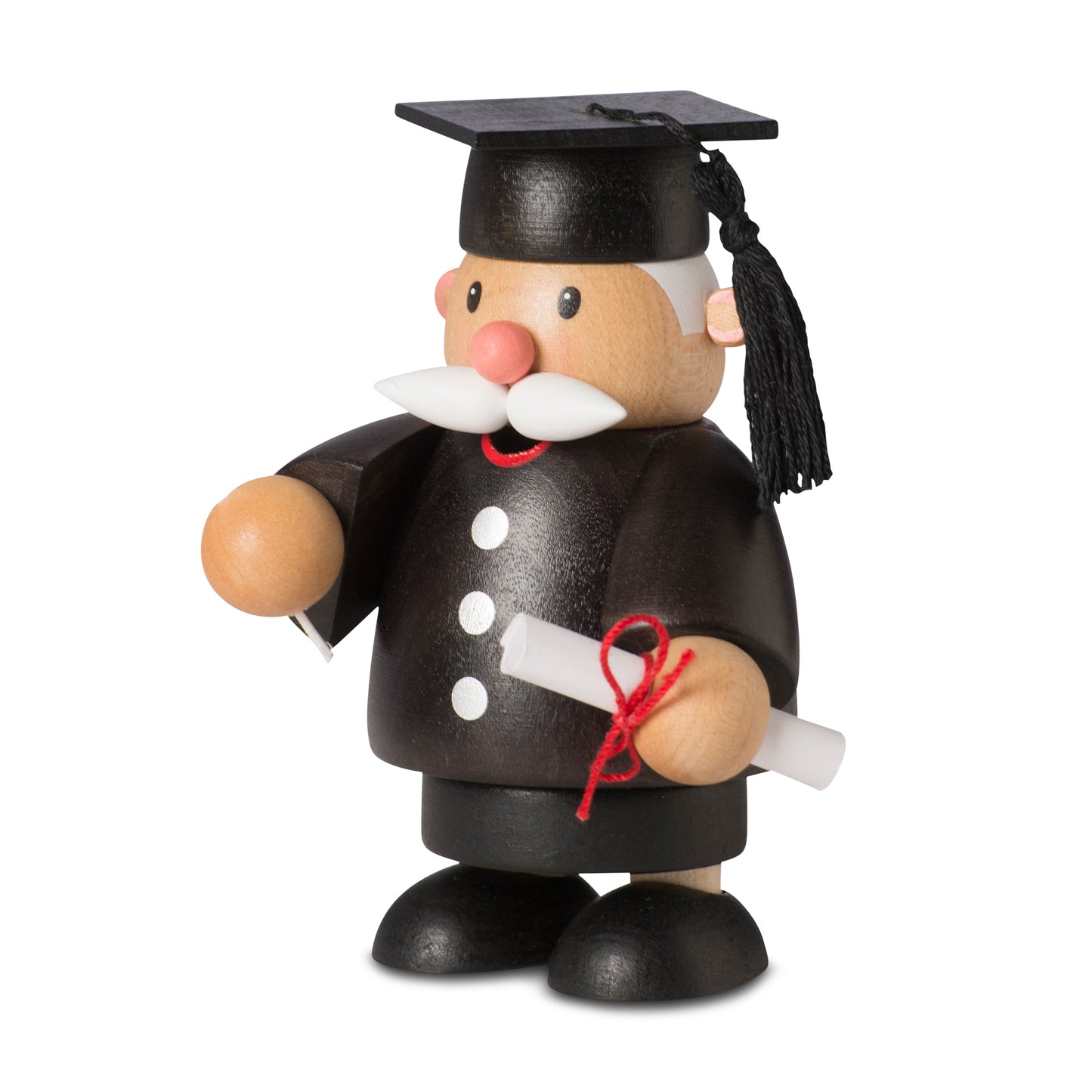 Räuchermann Doktorand mini, 9 cm