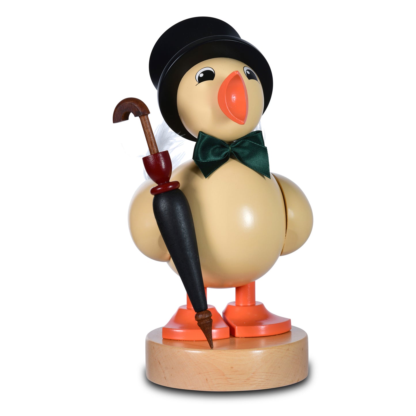 Frühlingsküken mit Schirm, 21 cm