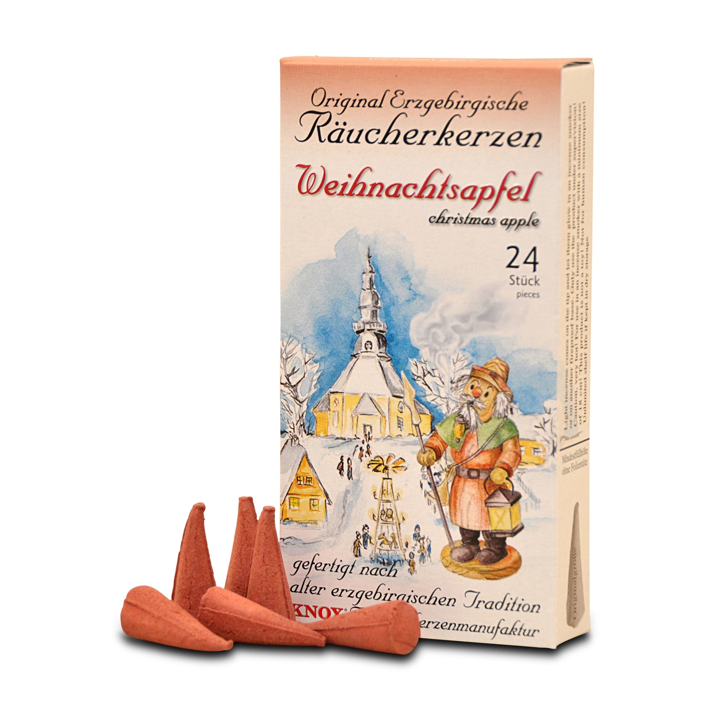 Räucherkerzen Weihnachtsapfel Knox