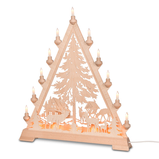 Schwibbogen - Fensterdreieck Forsthaus