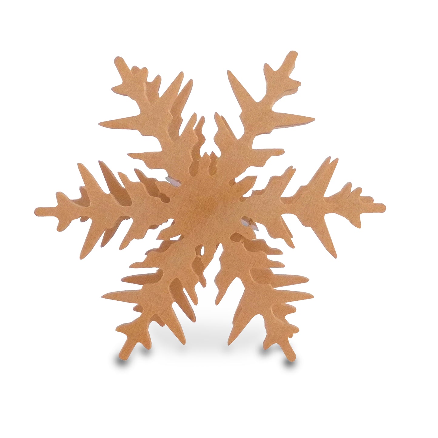 Aufsteckstern "Schneekristall", 6 cm