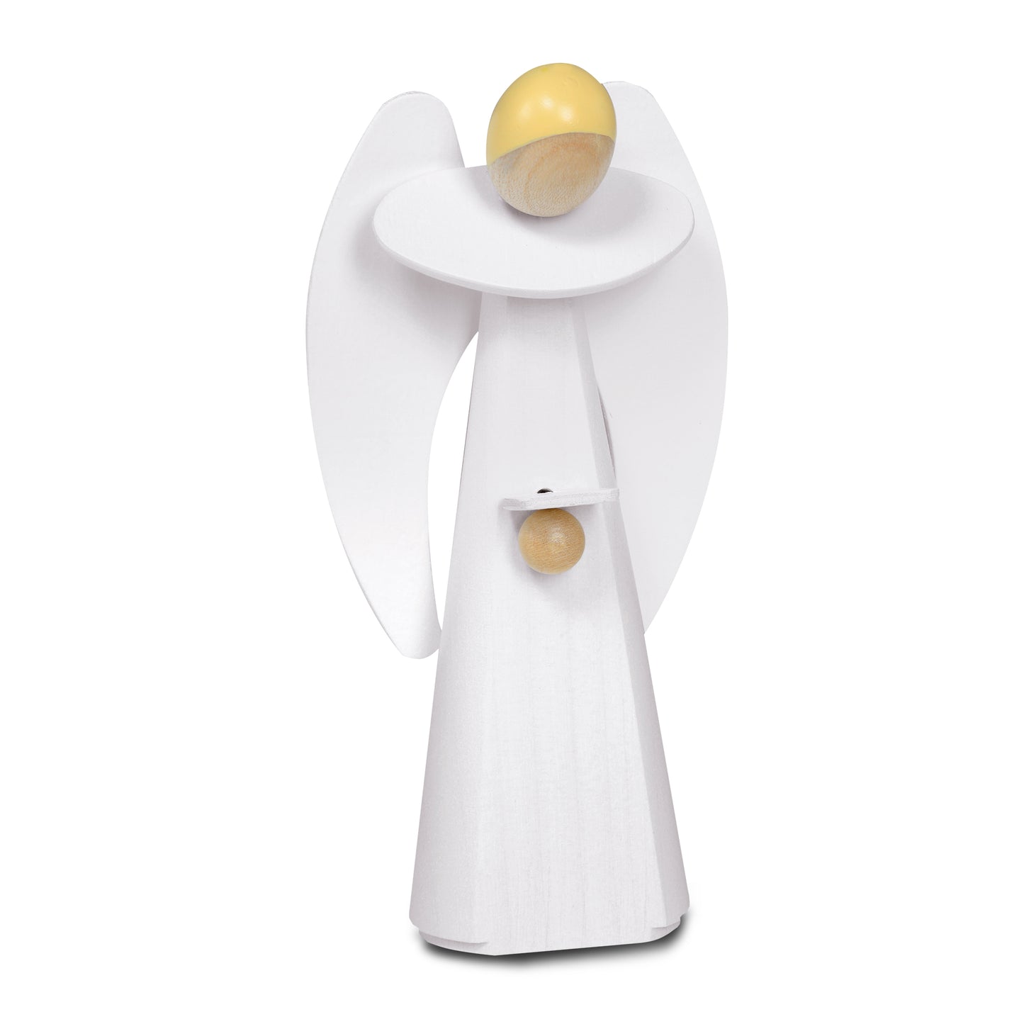 Engel mit Buch, weiß, 11 cm