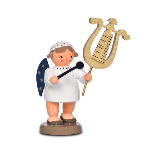 Engel mit Glockenspiellyra, 6 cm