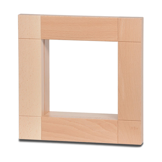 Rahmen quadratisch, natur