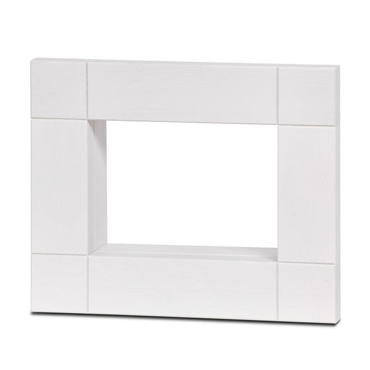 Rahmen klein, weiß lasiert