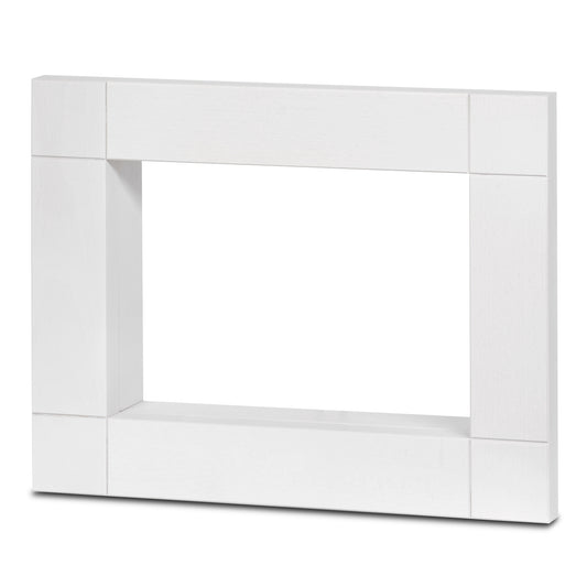 Rahmen groß, weiß lasiert